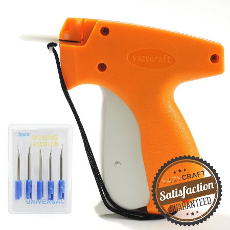 YazyCraft Tagging Gun Pricetag Gun Tag Gun with 5 Replacement Needles Kit