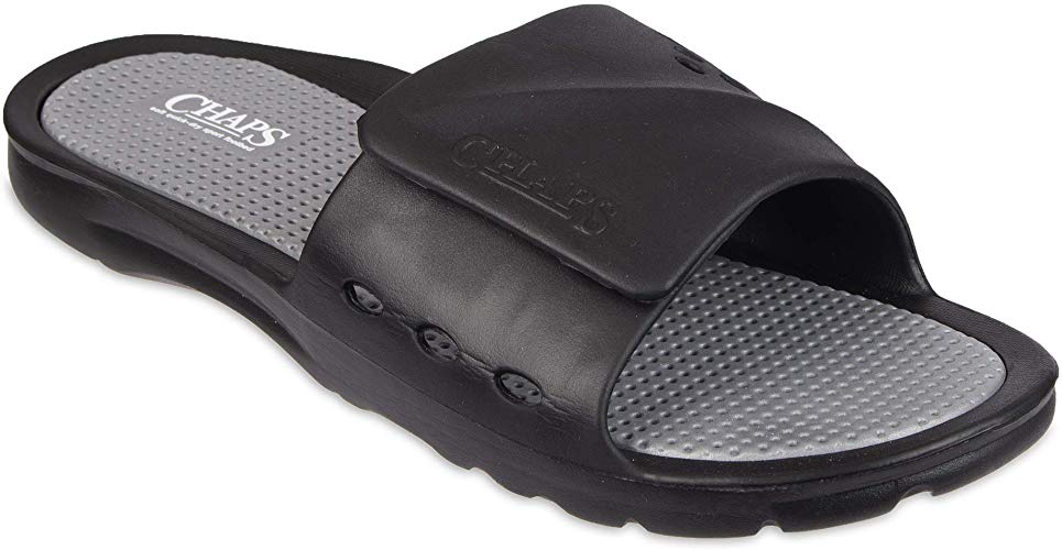 Chaps Men's Slide Athletic Sandal Flip-Flop