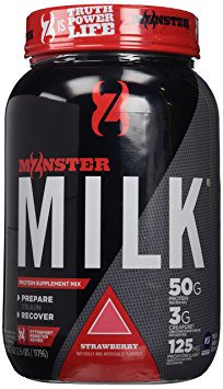 Cytosport Monster Milk Nutritional Drink, Strawberry, 2.6 Pound