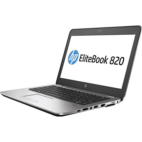 HP EliteBook 820 G3 12.5" Business Laptop: Intel Core i5-6300U | 256GB SSD | 8GB DDR4 | FHD (1920x1080) | Webcam | Windows 7/10 Pro (Certified Refurbished)