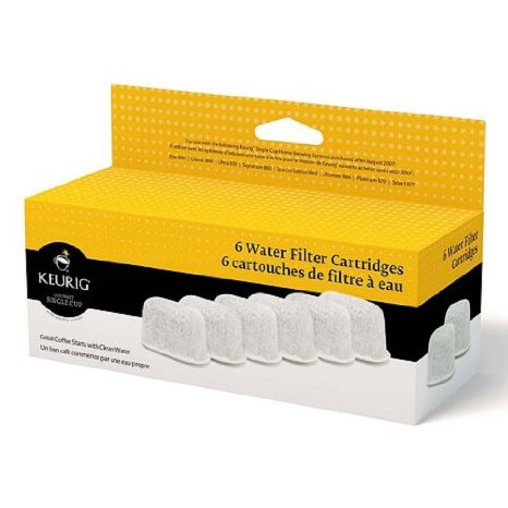 Keurig Six Water Filter Cartridges