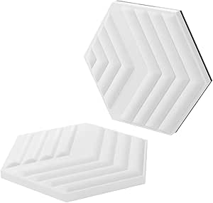 Elgato Wave Panels Starter Set (Weiss) - Schalldämmende Module, Dual-Density-Schaumstoff, einzigartige EasyClick-Rahmen, modularer Aufbau, einfaches Anbringen und Entfernen