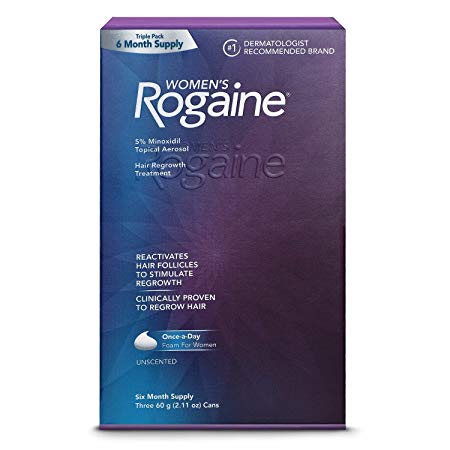 Brand NEW Women's Rogaine Hair Regrowth Treatment (6 Months Supply) Shipping Fast (Packaging varies)