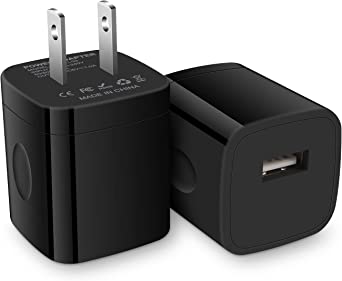 iPhone Box Charger Cube, USB Plug Wall Charger Adapter Charging Block Box Head Cube for Samsung Galaxy A13 5G A53 5G S22 Ultra S21 S20 FE 5G A50 A20 A12 A11 A01 A32 A42 A02S A03S A70 A71 A80 A90