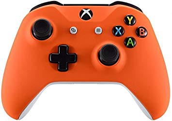 Xbox One Wireless Controller for Microsoft Xbox One - Custom Soft Touch Feel - Custom Xbox One Controller (Orange)