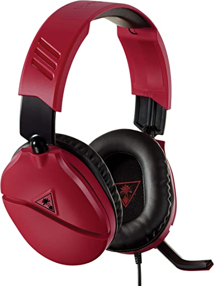 Turtle Beach Recon 70N Red Gaming Headset - Nintendo Switch, PS4, PS5, Xbox One & PC