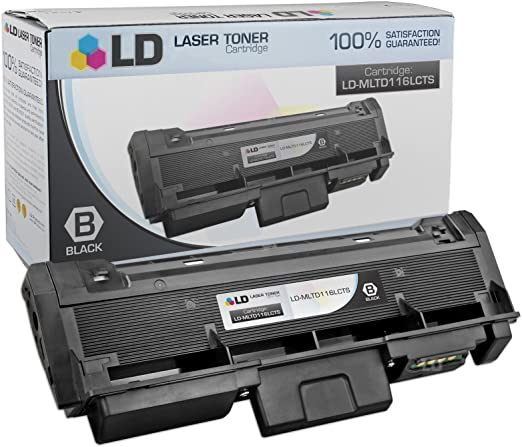 LD Products Compatible Toner Cartridge Replacement for Samsung MLT-D116L High Yield (Black)