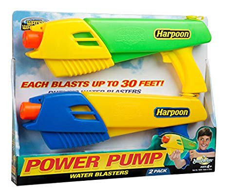 Buzz Bee Toys Water Warriors Harpoon Water Blaster 2 Pack