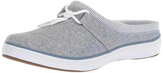 Grasshoppers Womens Janet Mule Chambray Sneaker