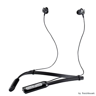 Swage Air Bluetooth Headphones - Why: Ultralight & Flexible weighs &lt; 1oz - Oval shaped earbuds for perfect fit - Great Audio Performance
