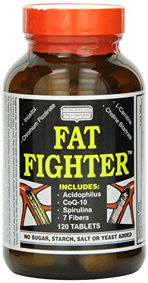 Only Natural Fat Fighter, 120-Count
