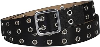 Calvin Klein Women's Square Buckle Classic Fashion Belt for Jeans, Trousers and Dresses