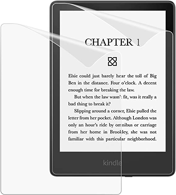 MoKo [2-Pack] Screen Protector for 6.8" Kindle Paperwhite (11th Generation-2021) and Kindle Paperwhite Signature Edition, Anti-Glare Premium PET Protective Film Full-Coverage Matte Screen Protector