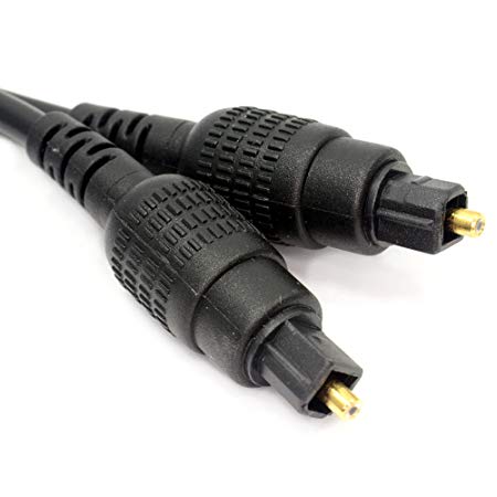 kenable TOS Optical Digital Audio Lead - 5mm Cable - 1m (~3 feet)