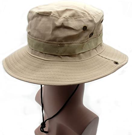 TrendBox Camo Military Boonie Sun Bucket Hat Unisex Cap for Sports Camping Fishing Hiking Boating Outdoor