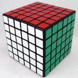 Shengshou 6x6x6 Speed Cube Puzzle Black