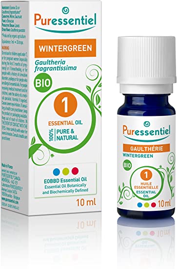 Puressentiel - Wintergreen Organic Essential Oil - 100% organic, pure and natural - 10ml