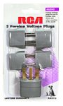 RCA Foreign Voltage Plugs (5 Pack) (AH240X)