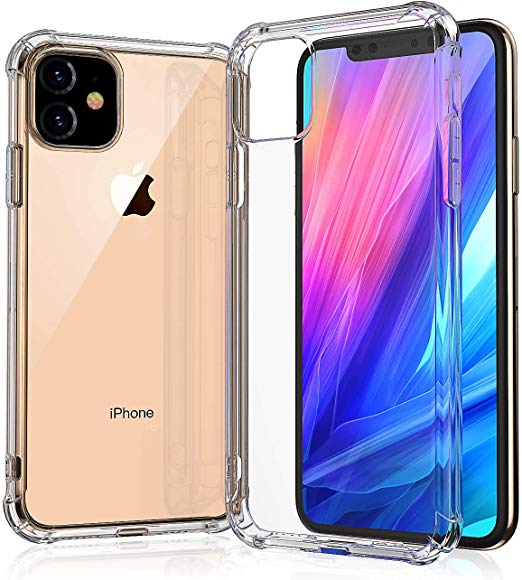 Chirano Clear Case for iPhone 11 2019, Only for 6.1 Inch iPhone 11, with Sound Conversion Design& 4 Corners Shockproof Protection