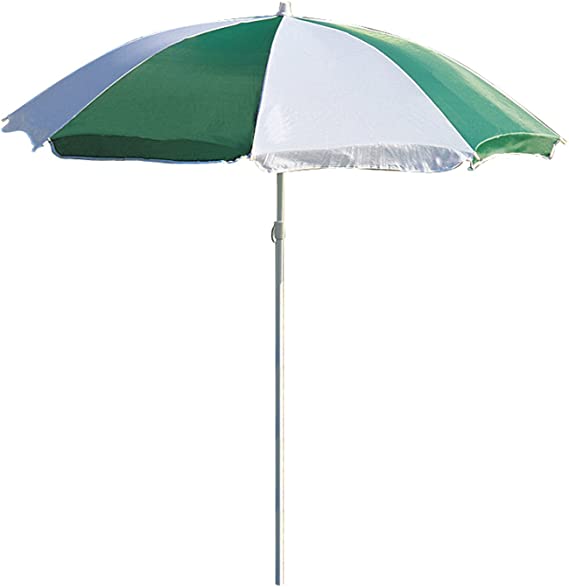 Stansport Multi-Purpose Nylon Umbrella (Green/White)