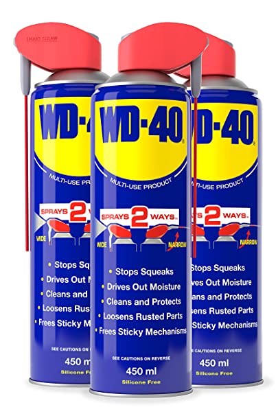 WD-40 COS223793 WD40 Smart Straw 450ml pack of 3