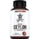 Organic Ceylon Cinnamon Capsules to Promote Lower Blood Sugar Levels and Heart Health Support Weight Loss Inflammation and Joint Pain Relief - True Cinnamon from Sri Lanka - 500mg - 60 Veggie Capsules