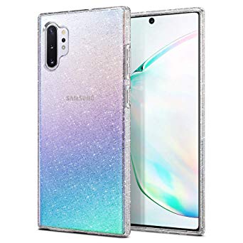 Spigen Liquid Crystal Glitter Designed for Samsung Galaxy Note 10 Plus Case/Galaxy Note 10 Plus 5G Case (2019) - Crystal Quartz