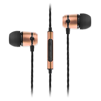 SoundMAGIC E50C Noise Isolating In Ear Headphones with Refined Sound and Big Bass for iPhone, iPod, iPad, Android, MP3 Player, Samsung, Sony, LG, Nokia, Nexus,HTC (Copper)