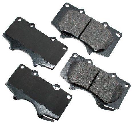 Akebono ACT976 ProACT Ultra-Premium Ceramic Brake Pad Set