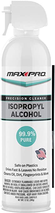 Max-Pro Precision Cleaner Isopropyl Alcohol 12oz.