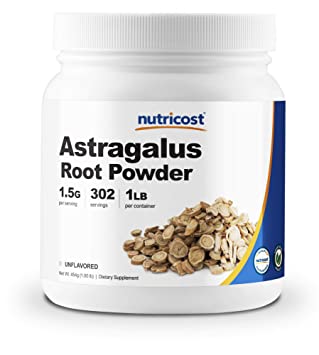 Nutricost Astragalus Root Powder 1LB - Gluten Free, Non-GMO, Vegan