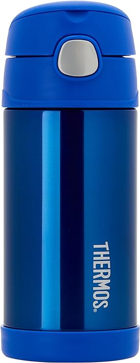 Thermos FUNtainer Vacuum Insulated Drink Bottle, 355 Milliliters, Blue, F4013BL6AUS