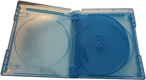 New 1 MegaDisc Premium Blu-ray Replacement Case Holds 9 Discs 1 Pack (9 Tray) 25mm Spin