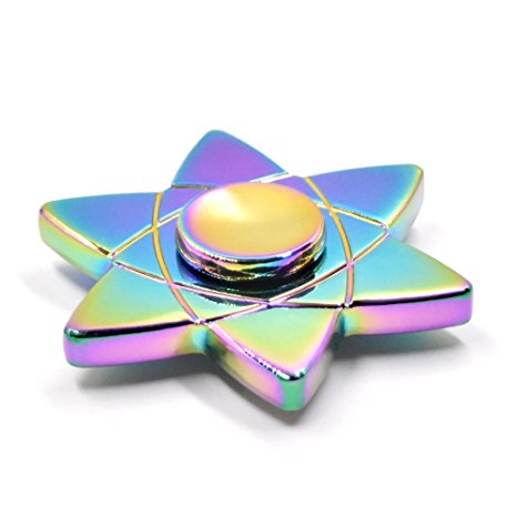 TOYK fidget toys,spinner fidget toys The Anti-Anxiety 360 Spinner Helps Focusing Toys [3D Figit] Premium Quality EDC Focus Toy for Kids & Adults - Stress Reducer Relieves ADHD Anxiety (Colorful-15)