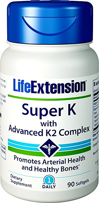 Life Extension Super K with Advanced K2 Complex 90 Softgels