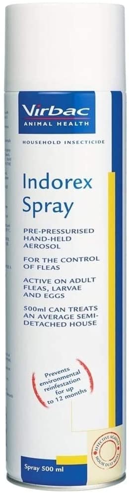 Virbac Indorex Defence Household Flea Spray 500 ml