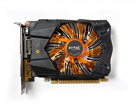 ZOTAC GeForce GTX 750 Ti 2GB Graphics Card (Black/Orange)