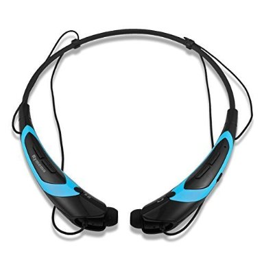 Rymemo Wireless Bluetooth 41 Music Stereo SportsRunning Headset for Cellphone Blue-Black