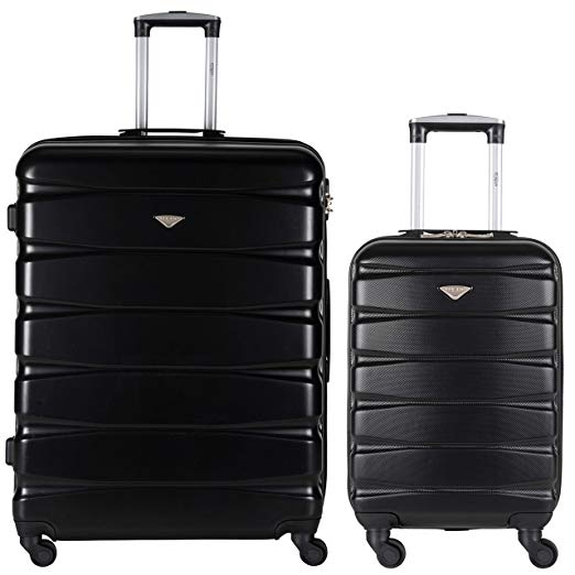 Flight Knight Lightweight 4 Wheel ABS Hard Case Suitcases Cabin & Hold Luggage Options Approved For Over 100 Airlines Including easyJet, British Airways, RyanAir, Virgin Atlantic, Emirates & Many More