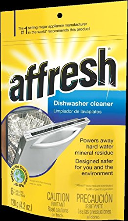 Whirlpool W10282479 Affresh Dishwasher Cleaner-12 Count Jumbo Size Pack