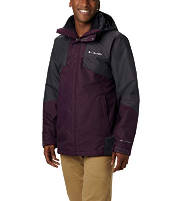 Columbia Men’s Bugaboo II Fleece Interchange Winter Jacket, Waterproof & Breathable