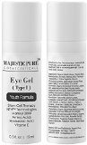 Majestic Pure Eye Gel Type I - Application of Our Plant Stem Cell Eye Gel Formula on Regular Bases Makes the Skin Look Younger - Addresses Dark Circle Eyes Wrinkles Puffiness and Loss of Tone