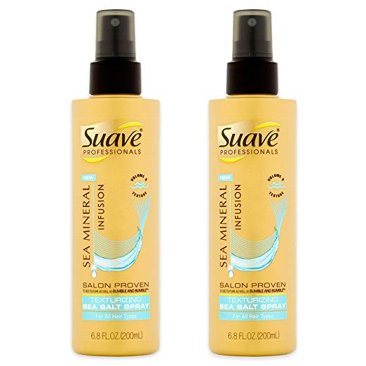 Suave Sea Mineral Salt Spray 6.8 Ounces (Pack of 2)