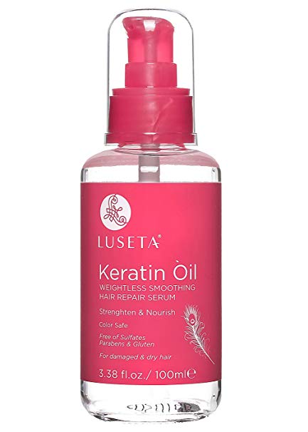 Luseta Keratin Oil Hair Repair Serum 3.38 oz