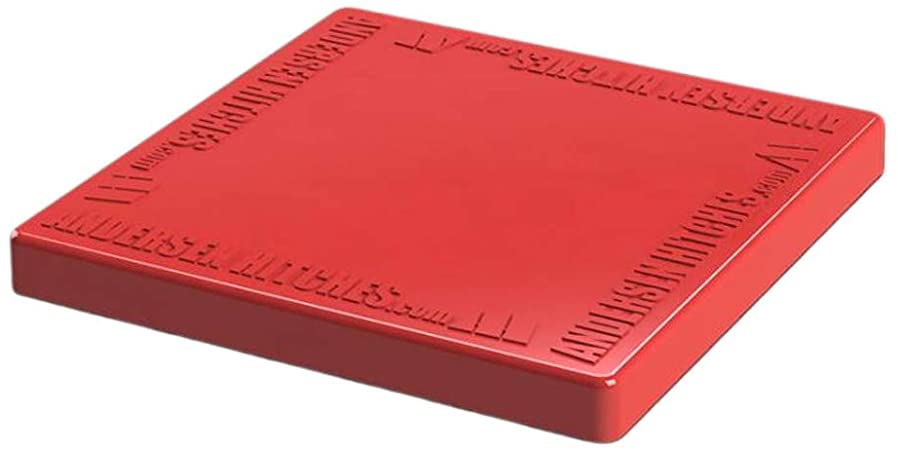 Andersen Hitches Camper Leveler Tuff Pads (3606), Red