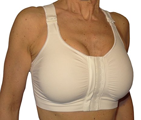 Post-op bra after breast enlargement or reduction - White size S