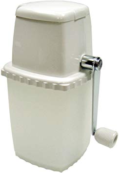 Winco ICP-9, Manual Portable Ice Crusher, White Ice Chopper Grinder, Fine or Coarse Ice Chips