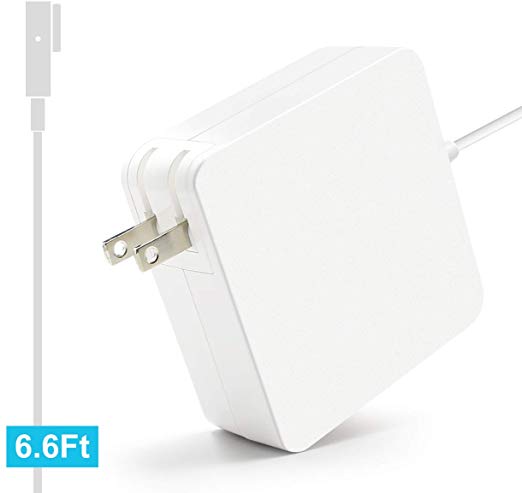 Mac Book air Charger, Replacement MacBook pro 13 inch (Released Before Mid 2012) 60W Magsafe 1 Power Adapter Charger fit for A1181 A1184 A1185 A1278 A1342
