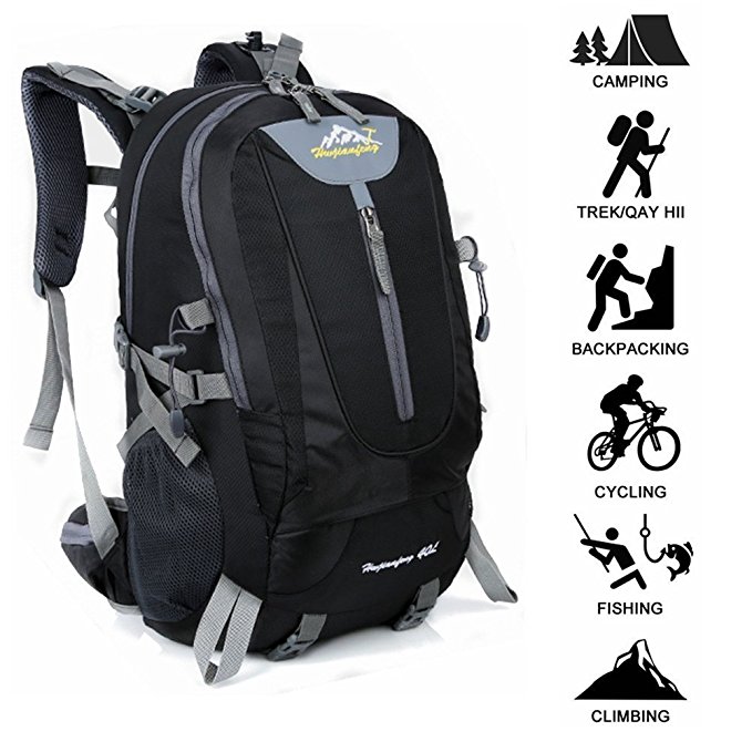 40L Mens Outdoor Waterproof Breathable Sports Backpack Travel Hiking Camping Rucksack Bike Bag Best Christmas Gift
