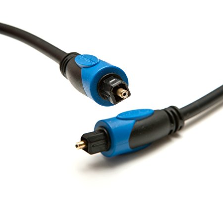 BlueRigger Digital Optical Audio Toslink Cable (6 Feet / 1.8 Meters)